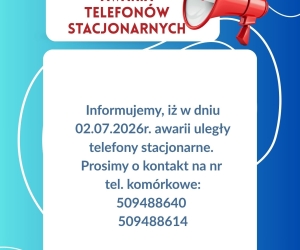 awaria telefonów stacjonarnych